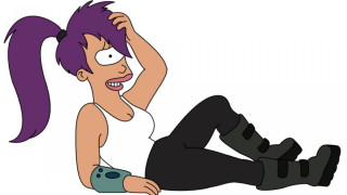 Purple hair cartoon girl remote - a remote control free wallpaper for desktop