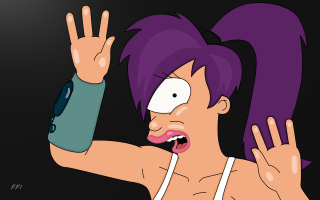 Cartoon character purple hair peace - a peace sign free wallpaper