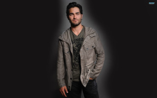 Man jacket jeans black background - handsome free wallpaper for desktop