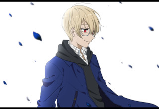 Blonde man glasses blue jacket - armin hansen free wallpaper