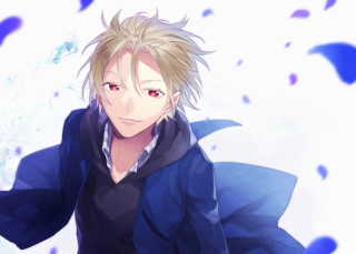 Blonde man blue jacket white - a blue jacket free wallpaper