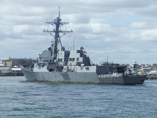 Battleship city skyline cloudy day 2 - fitz henry lane free wallpaper