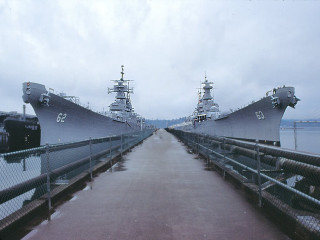 Large ships docked pier water - douglas robertson bisset free wallpaper