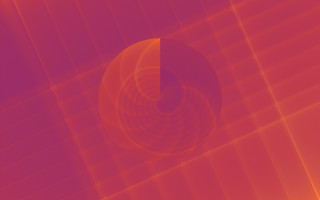 Red orange background circular design 2 - the top of the image free wallpaper