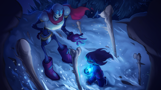 Cartoon person cave glowing light - glowing free wallpaper for desktop