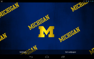 Michigan university wallpaper blue background - android free wallpaper for desktop