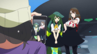 Taking selfie multiple girls neo - ayo free wallpaper