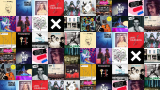 Collage album covers cross mark - a collage of various album free wallpaper