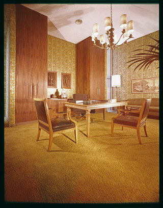 Room table interior furniture lighting 2 - free retro wallpaper for mobile