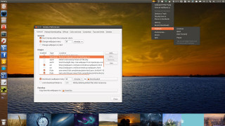 Desktop computer pictures clock sunset - a desktop computer free wallpaper