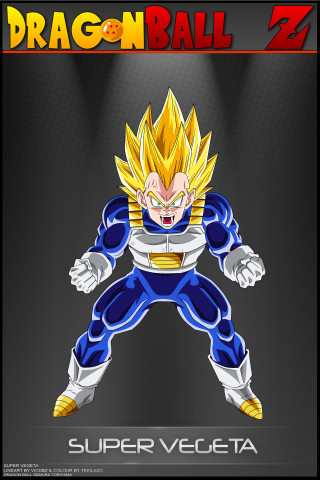Vegeta super saiyan parody spiked - cell free wallpaper for mobile