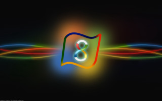 Colorful abstract background book eight 2 - triadic free wallpaper