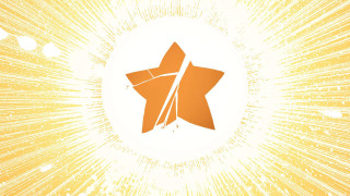 Star cross yellow background rays - derek zabrocki free wallpaper