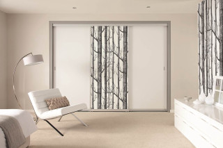 Bedroom chair sliding door tree - a tree pattern free wallpaper