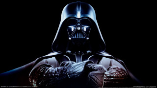 Darth vader dark background glowing 2 - a darth vader free wallpaper