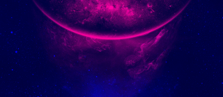 Red blue space large object - eden box free wallpaper for desktop