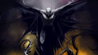 Demonic bat wings spread eyes - the wing free wallpaper