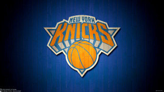 Newyork basketball logo blue wall - a blue wall free wallpaper for desktop