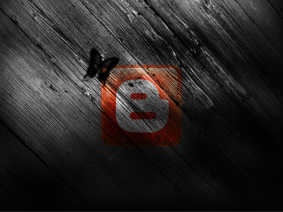 Black white wooden floor red - sign free wallpaper