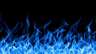 Blue fire white red black - allan brooks free wallpaper