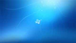 Blue background window repeated image - minimalism free wallpaper for desktop