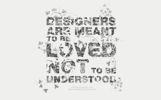 Designers are meant to be - graphic design free wallpaper