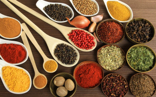 Spices table spoons seasonings variety - spoon free wallpaper