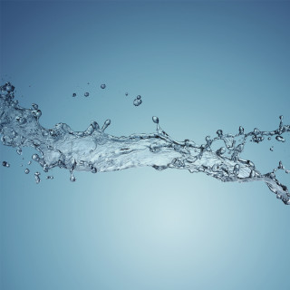 Blue background water splashing sky 2 - a blue sky in the background free wallpaper for tablet
