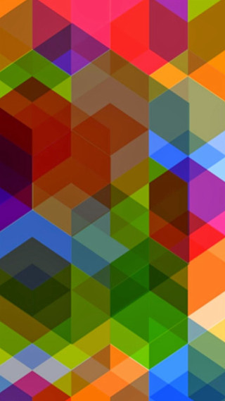 Colorful background squares rectangles vibrant 3 - different size free wallpaper