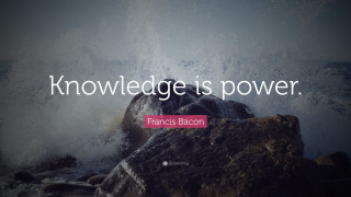 Quote rock wave knowledge power - benjamin franklin free wallpaper