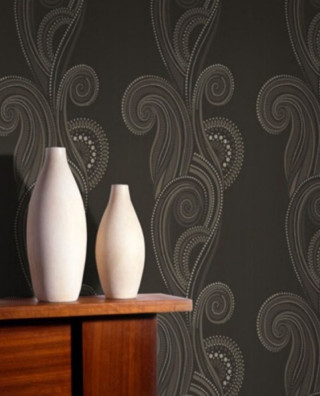 Two vases table wallpaper black - a table in front free wallpaper for mobile