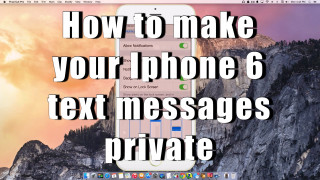 Iphone6 text privacy credits sunset - dennis ashbaugh free wallpaper for desktop