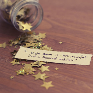 Message paper jar stars table - a message free wallpaper for tablet