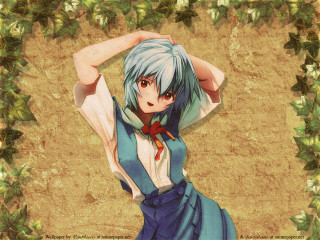 Woman blue hair bow tie - remodernism free wallpaper for desktop