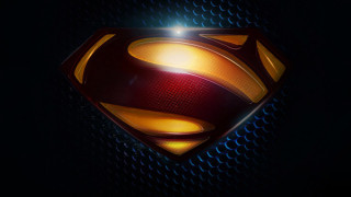 Superman logo dark background light - a superman logo free wallpaper