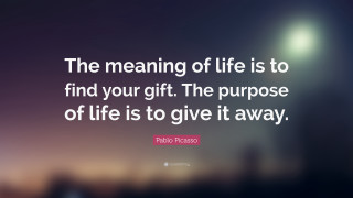 Meaning life gift purpose give - desmond morris free wallpaper