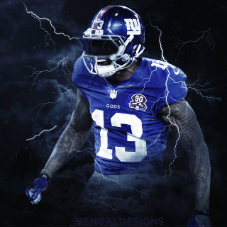 Football player helmet lightning background - free fantasy wallpaper for tablet