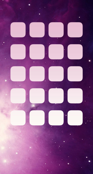 Purple white space squares star - galaxy free wallpaper for mobile
