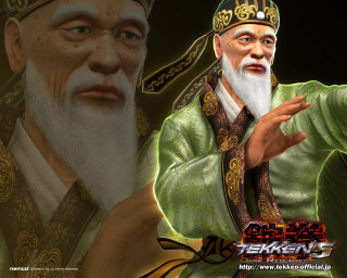 Old man beard green robes - a white beard free wallpaper for desktop