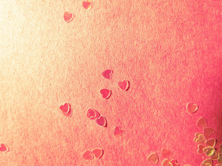 Cell phone hearts pink background - paper texture free wallpaper for desktop