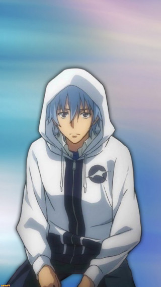 Man sitting blue white hoodie - a hoodie free wallpaper