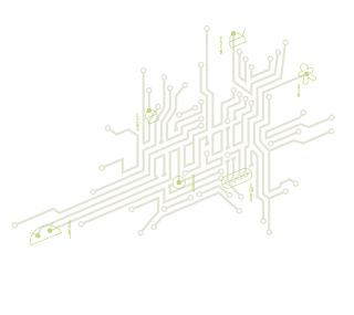 Circuit board green line white - a wireframe diagram free wallpaper for tablet