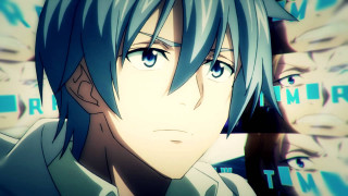 Blue haired man kaito closeup - him free wallpaper for desktop