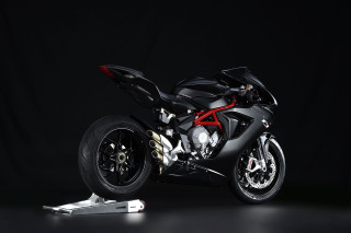 Black motorcycle panfuturism jigsaw vehicle - a black backdrop free wallpaper