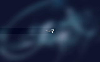 Blurry blue background white number - a blurry image free wallpaper