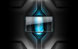 Blue black abstract background glass 2 - abstract background free wallpaper