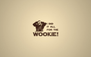 Monkey woodcut star wars wookie - a woodcut free wallpaper