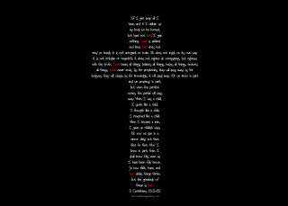 Cross poem black background red 2 - a red border free wallpaper