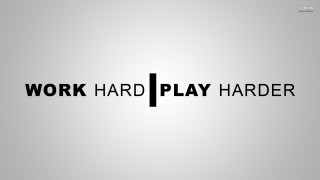 Work hard play harder logo 2 - hard free wallpaper for desktop