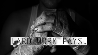 Man holding cloth hard work - hard focus free wallpaper